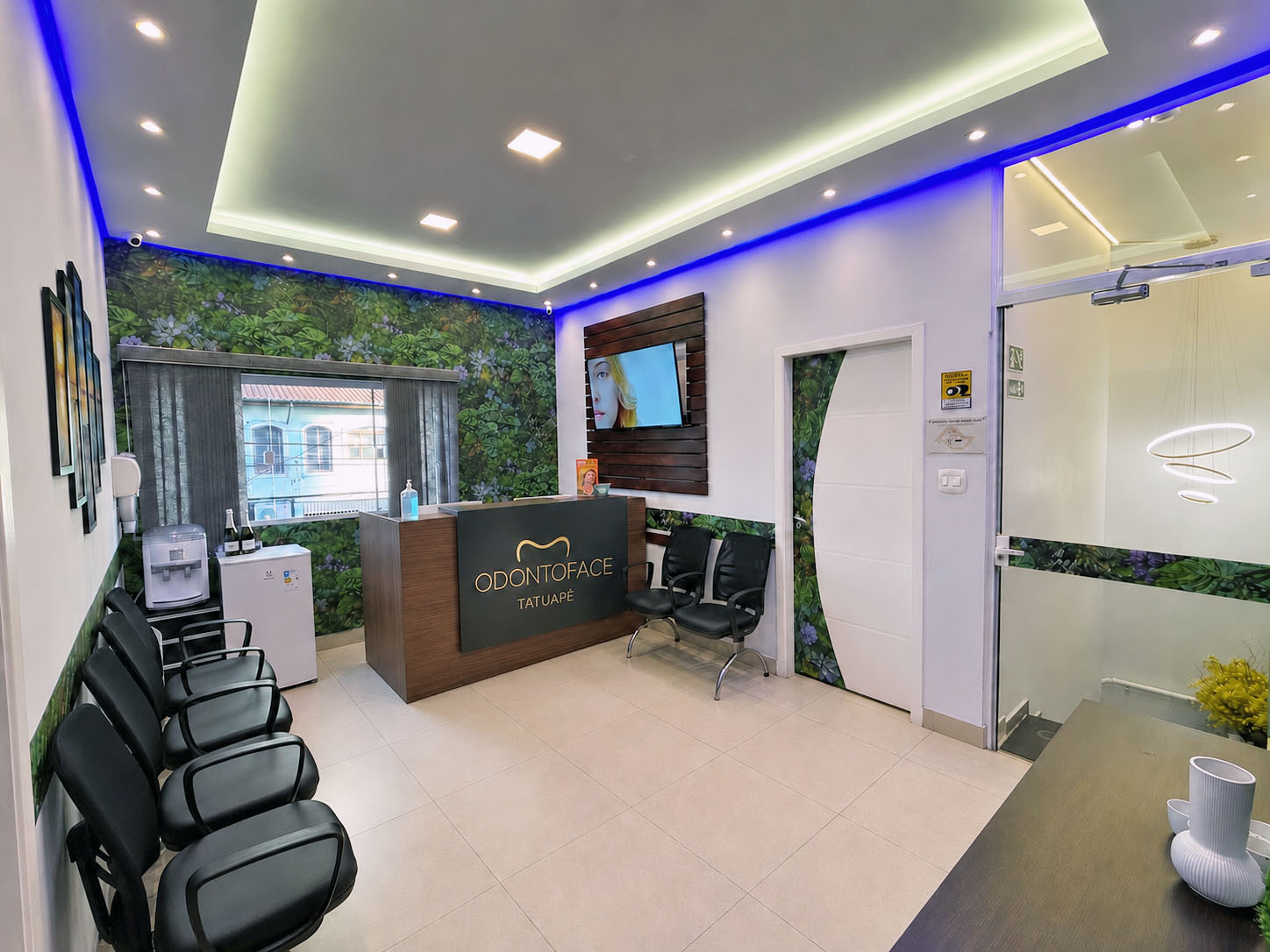 Recepção da OdontoFace Tatuapé